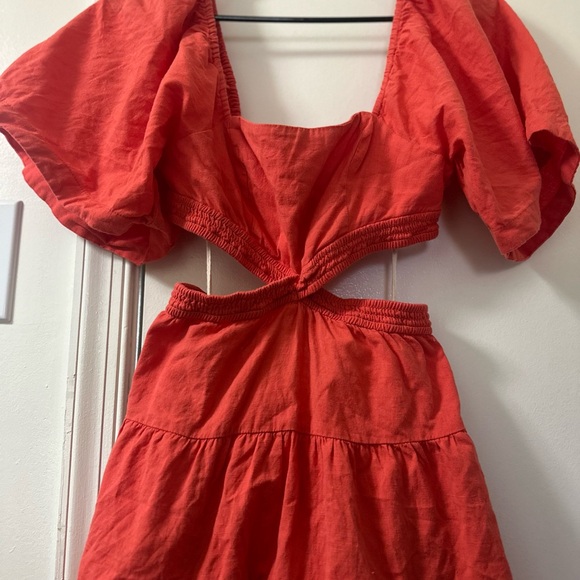 Free People Cross of Sunlight Cutout Mini Dress - Picture 5 of 9